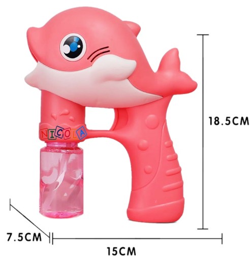 MYDLOVÁ BUBLIANKA DOLPHIN + 2 TEKUTINY 4987