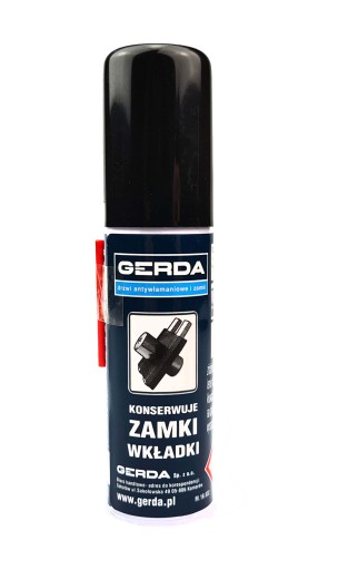 GERDA PRÍPRAVOK NA ÚDRŽBU VLOŽIEK VISIACIEHO ZÁMKU 25 ml