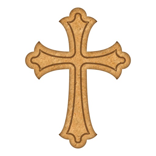 VEĽKONOČNÁ formička EASTER Vykrajovačka na perníčky Cross 8cm