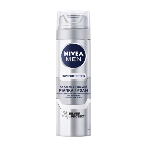 NIVEA MEN Skin Protection Pena na holenie 200 ml