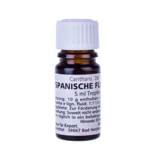 ŠPANIELSKÉ MUŠIE KVAPKY S D6 CANTHARIS 5ML