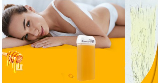 Voskové kazety na depiláciu v rolke Domáci depilačný vosk, MED, 100 ml