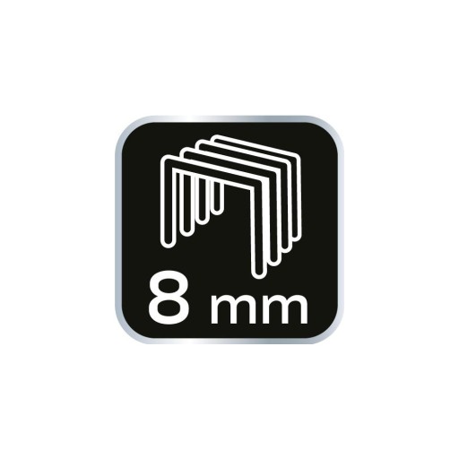 Spony typu J, 8 mm, 2000 ks.