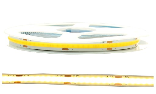 Neónový COB LED pás 12V 1m Homogénny NEUTRÁL