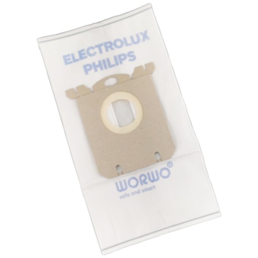 Syntetické vrecká Worwo S-Bag ELMB01K, 4 kusy, do vysávača Electrolux
