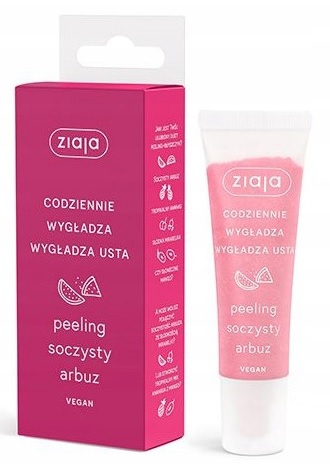 Ziaja Peeling na pery šťavnatý vodný melón 12 ml