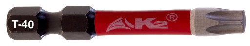 Nárazový hrot bitu pre skrutkovač K2 Impact TX40 TORX T-40 S2 50mm