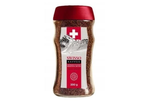 Lyofilizovaná instantná káva Swisso 200 g