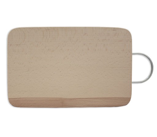 Drevená DOSKA na krájanie s rukoväťou 18cm ECO