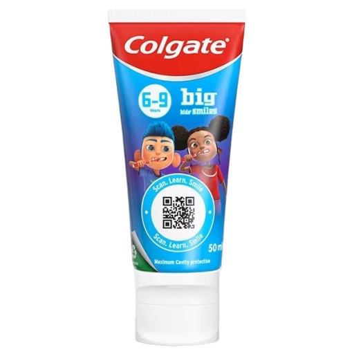 Colgate Big Kids' Smiles detská zubná pasta (6-9 rokov) 50 ml