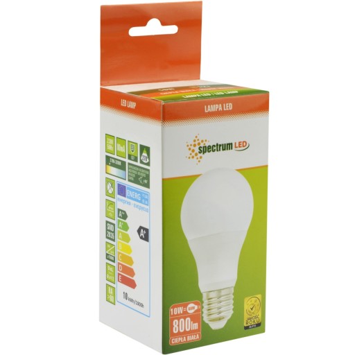 LED BUBLINA E27 10W SPEKTRUM 800 LUMENOV