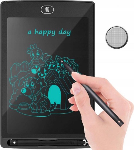 GRAFICKÝ TABLET LCD TABUĽKA PRE POZNÁMKY PLÁN KRESLENIA 8.5 + STYLUS