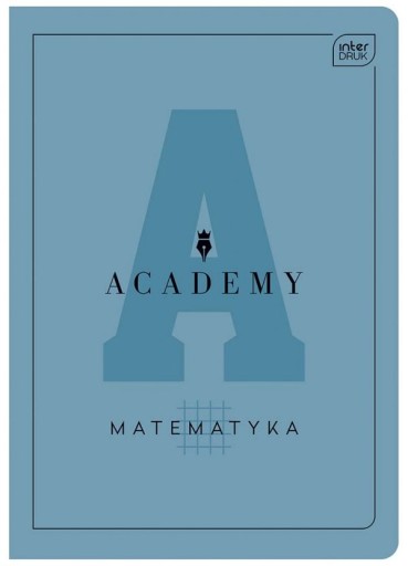 Mrežový zošit A5/60 Academy Mathematics Interprint
