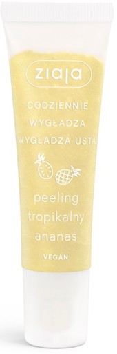 Ziaja Cukrový peeling na pery Tropický ananás 12g