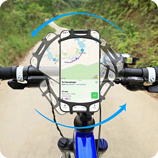 SILNÝ DRŽIAK NA BICYKEL NA TELEFÓN, RIADÍTKA, GPS, BICYKEL, MOTOCYKEL, GSM