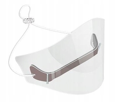 MASKY mini VISOR proti zahmlievaniu Dual Shield 5 ks