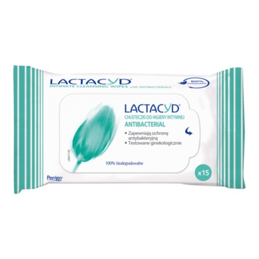 Lactacyd Antibakteriálne obrúsky na intímnu hygienu