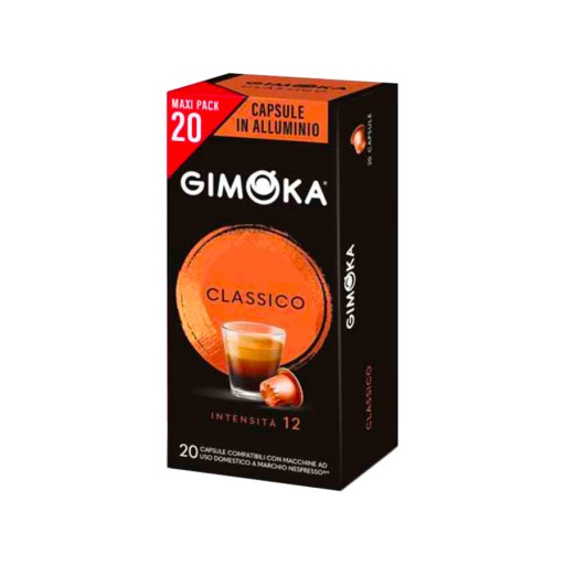 Espresso kávové kapsuly GIMOKA Classico 20 ks.