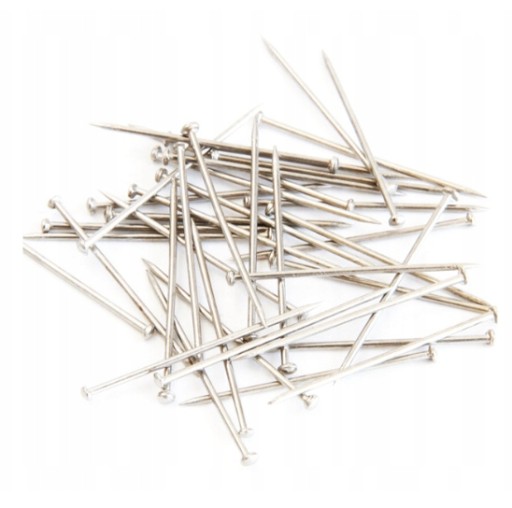 Špendlíky 22 mm 50g kovové dlhé Aliga