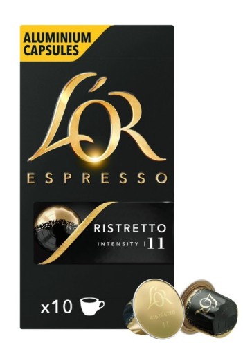 Kapsule Nespresso L'OR Espresso Ristretto 10 ks.
