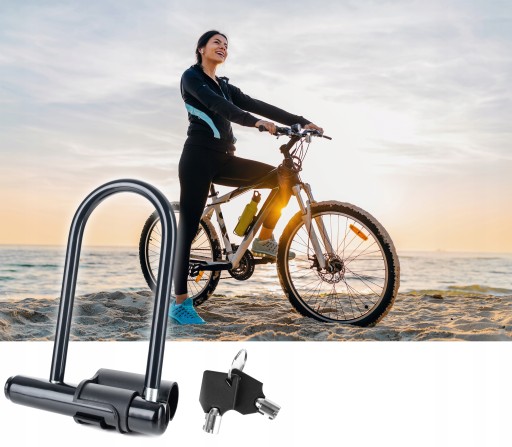 UZÁVER ZÁMKU NA BICYKEL ZÁMOK NA BICYKEL Odolný U-LOCK
