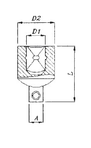 Redukcia 1/4 x 3/8 S16H1438 JONNESWAY