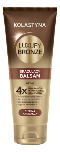 Kolastyna Luxusný bronzový bronzový balzam 200 ml