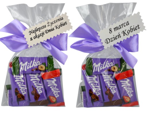 Darček ku DŇU ŽIEN Milka Naps čokolády, 10 kusov, dievčatá, dámy, deti
