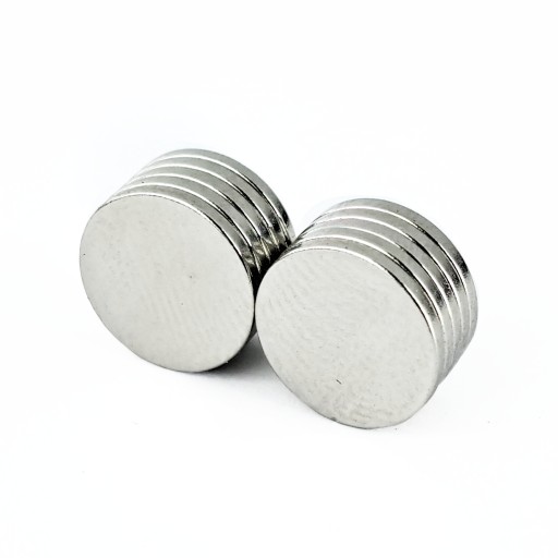 SILNÝ VALCOVÝ NEODYMIOVÝ MAGNET 9,5x1 MM - 10 KS