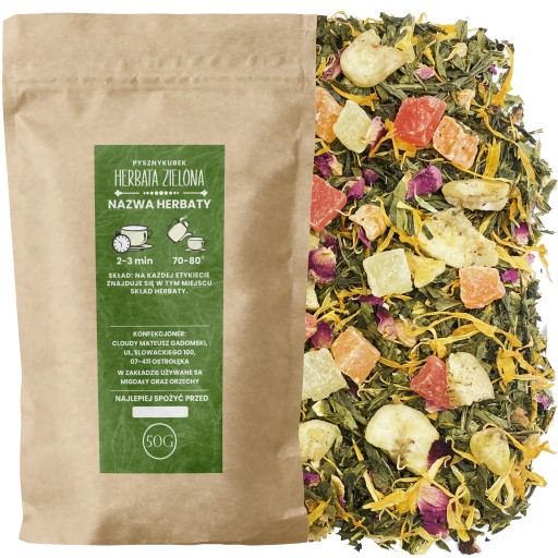 Zelený čaj sencha PARADISE GARDEN 50G lahodný