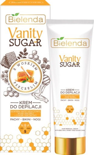 Bielenda Vanity cukrový depilačný krém 100 ml