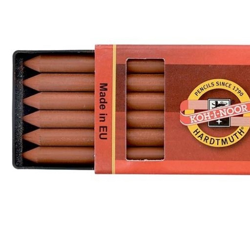 KOH-I-NOOR GIOCONDA GRAPHITE RUSSET SEPIA 6 KS.