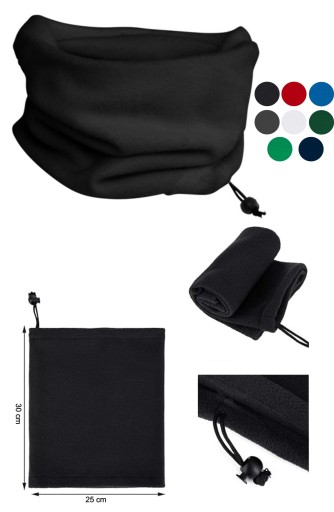 COLORS šatka s manžetou, POLAR RIB, dámska pánska detská šatka
