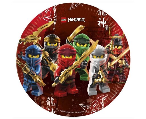 PAPIEROVÉ TANIERE LEGO NINJAGO ninja narodeniny 8. roky
