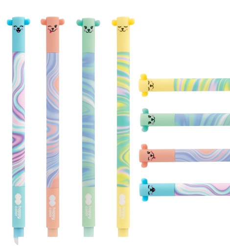 Happy Color stierateľné guľôčkové pero EARS TWIST PASTEL 1 kus