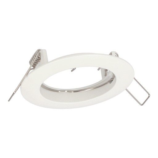 SET HALOGÉNOVÉ SVETLÁ + GU10 LED KRUH BIELY
