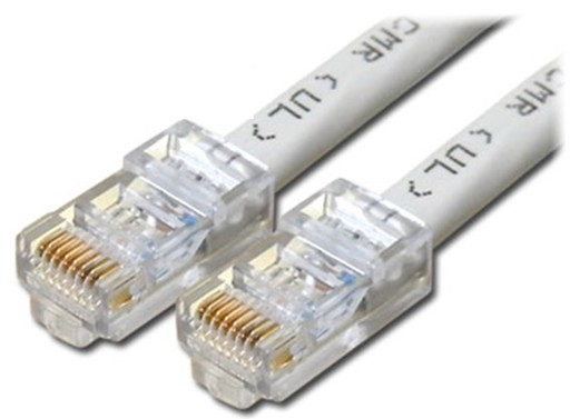 LAN UTP SIEŤOVÝ KÁBEL, SKÚTENÝ PÁR kat. 5E ETHERNET 2m