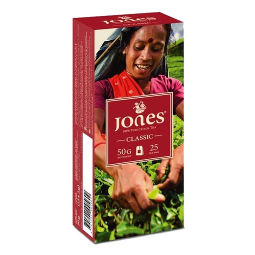 Jones EX25 expresný čierny čaj 25 vrecúšok