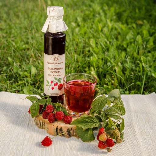 MALINOVÝ SIRUP, dedkova ZÁHRADKA, PRÍRODNÁ MALINA