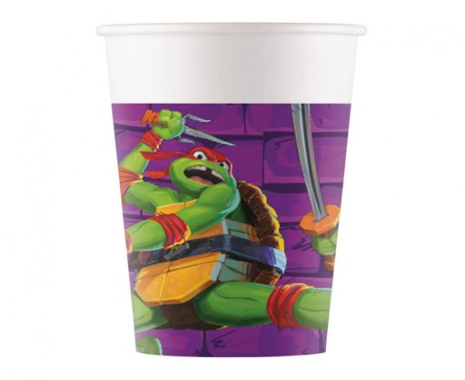 TEENAGE TURTLES MUTANT NINJA TURTLE NICKELODEON FSC poháre