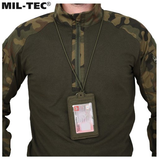 CASE Kryt dokumentu ID MIL-TEC OLIVE