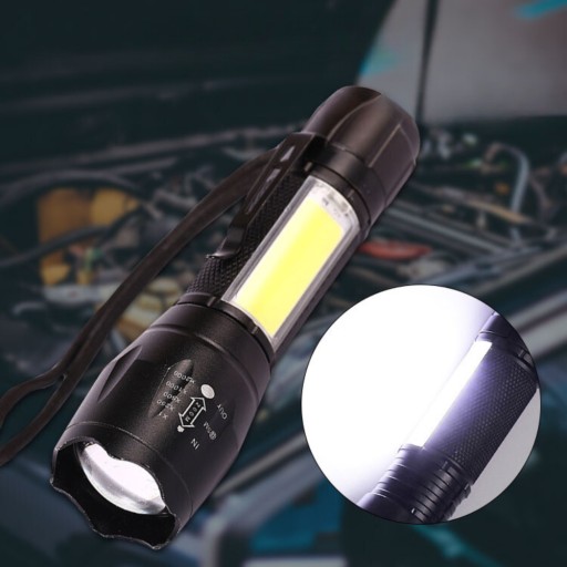 VEĽMI VÝKONNÁ LED TAKTICKÁ VOJENSKÁ ZOOM BATERKA