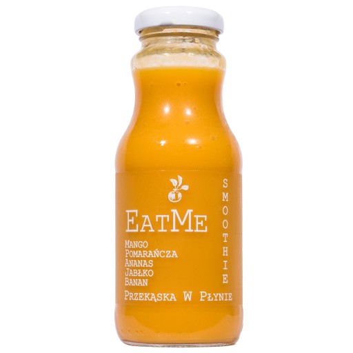 Smoothie mousse 100% mango banán pomaranč 240ml