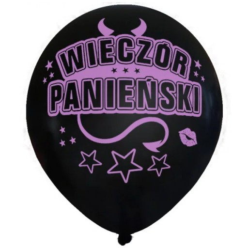 Slepačí párty balón 12 palcov 5 ks.