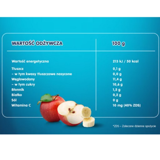 Ovocná pena Dezert pre deti Jablko Berry Banán 6m+ 80g Gerber
