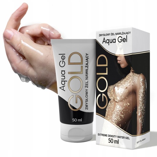 Efektívny hustý gélový lubrikant na sex 50 ml zlatá
