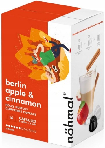 Kapsuly pre DOLCE GUSTO Nohmal jablko a škorica