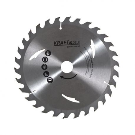 WIDI KOTÚČ NA REZANIE DREVA 250/32 mm 20T KD1032 KRAFT&DELE