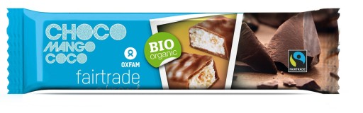 Mango kokosová tyčinka s Fair Trade mliečnou čokoládou