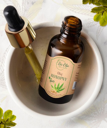 BIO OLJA NERAFINOVANÝ KONOPNÝ OLEJ 50 ML